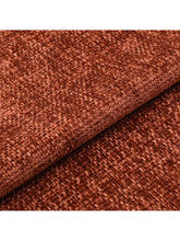 Charger l'image dans la visionneuse de la galerie, Canapé 3 places 230cm en velours chenillé terracotta CHARLIE