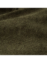 Charger l'image dans la visionneuse de la galerie, Canapé angle droit convertible 283cm en tissu bouclette vert olive YUMA