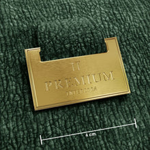 Charger l'image dans la visionneuse de la galerie, Canapé convertible 260cm en velours à motifs vert sapin avec coffre KENZO