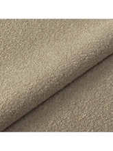 Charger l'image dans la visionneuse de la galerie, Canapé 4 places 227cm en tissu bouclette taupe CALVI
