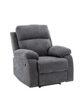 Charger l&#39;image dans la visionneuse de la galerie, Fauteuil relax en tissu TOLZANO - Anthracite
