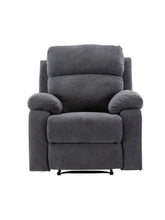 Charger l&#39;image dans la visionneuse de la galerie, Fauteuil relax en tissu TOLZANO - Anthracite
