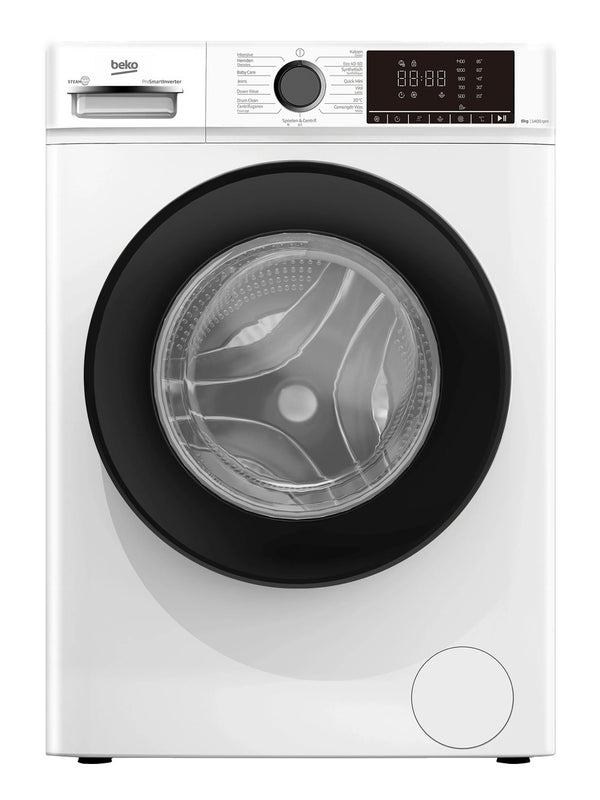 Lave-linge 8kg blanc Beko - B1W864WB