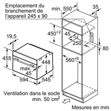 Charger l&#39;image dans la visionneuse de la galerie, Micro-ondes encastrable Siemens CF634AGS1
