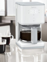 Charger l&#39;image dans la visionneuse de la galerie, Cafetière filtre Sense Tefal 1,25L + TIMER blanc - CM693110
