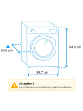 Charger l&#39;image dans la visionneuse de la galerie, Sèche-linge pompe à chaleur 8kg Beko - DF8421TX0
