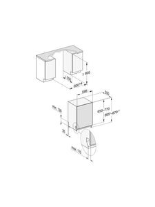 Lave-vaisselle entièrement encastrable Miele - G5150SCVI