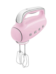 Batteur mixeur Smeg rose - HMF01PKEU