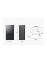 Charger l'image dans la visionneuse de la galerie, Réfrigérateur américain French Door 674L 91cm distributeur d'eau Samsung - RF24BB620ES9EF
