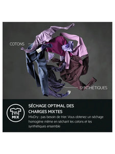 Sèche-linge pompe à chaleur 9kg AEG - TR89PG4B