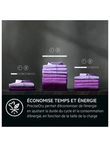 Sèche-linge pompe à chaleur 9kg AEG - TR89PG4B