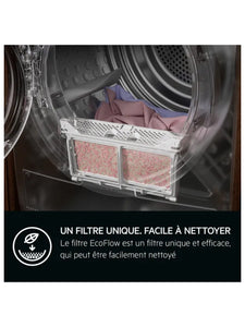 Sèche-linge pompe à chaleur 9kg AEG - TR89PG4B