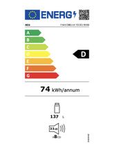 Charger l&#39;image dans la visionneuse de la galerie, Réfrigérateur encastrable 1 porte 137L H87.7xL55.6 AEG - TSK5O881DF
