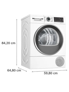 Sèche-linge pompe à chaleur 8kg Bosch - WQG235D8FG