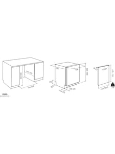 Lave-vaisselle entièrement encastrable Haier - XS6BOS3FSB