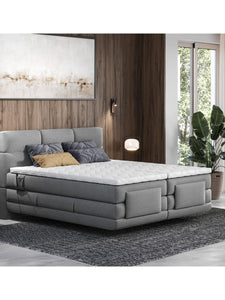 Lit 160cm boxspring box right LODI de PALACIO - 2x80x200cm