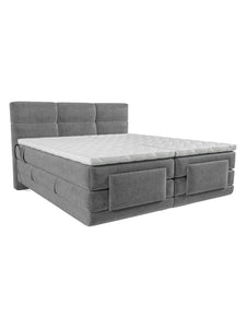 Lit 160cm boxspring box right LODI de PALACIO - 2x80x200cm