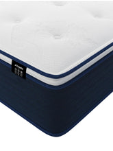 Charger l&#39;image dans la visionneuse de la galerie, Matelas 140 x 190 cm ressorts ensachés et surmatelas intégré ép.24cm - ALTIER de YSMÉE
