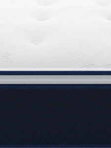 Matelas 140 x 190 cm ressorts ensachés et surmatelas intégré ép.24cm - ALTIER de YSMÉE